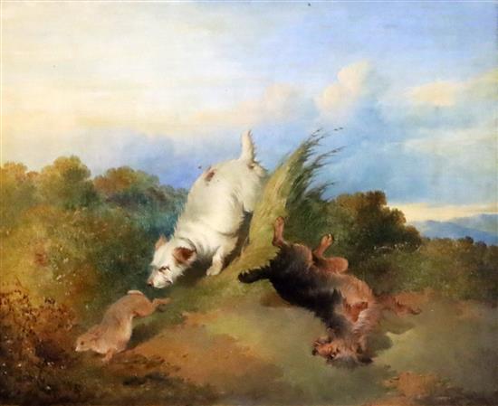 Paul Jones (fl.1855-1888) The Chase & After The Chase 8 x 10in.